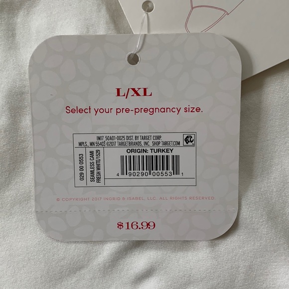 NWT Isabel Maternity Cami + Old Navy Striped 3/4 Sleeve Maternity Top - Picture 10 of 17